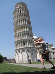 SX19774 Marijn pushing down leaning tower of Pisa, Italy.jpg